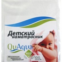 Наматрасник натяжной Qu Aqua (махра) 120х60